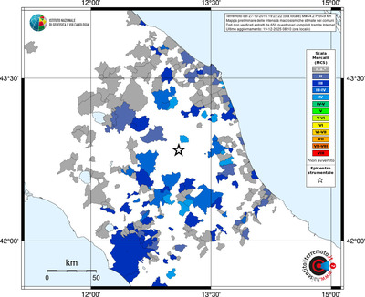 Mappa MCS - territori comuni