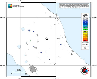 Mappa MCS - territori località