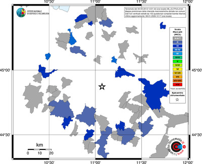 Mappa MCS - territori comuni