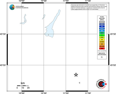 Mappa MCS - territori località