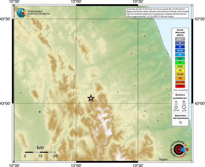 Mappa MCS - località