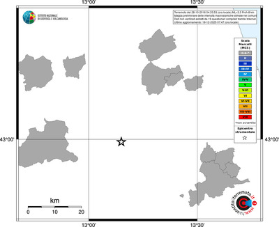 Mappa MCS - territori comuni