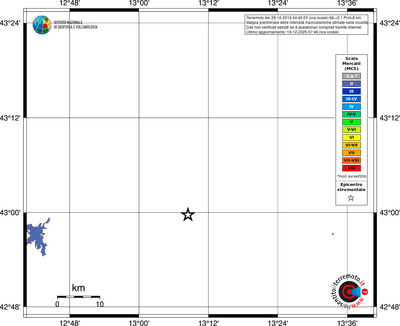 Mappa MCS - territori località