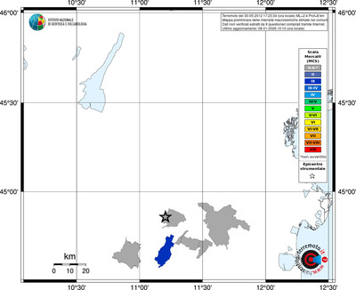 Mappa MCS - territori comuni