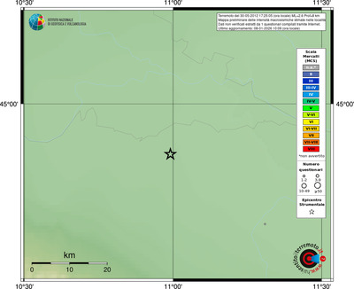 Mappa MCS - località