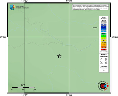 Mappa EMS - località