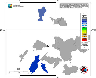 Mappa MCS - territori comuni
