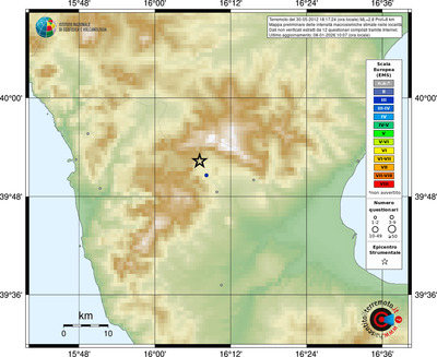 Mappa EMS - località