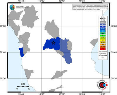 Mappa MCS - territori comuni