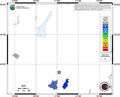 Mappa MCS - territori comuni