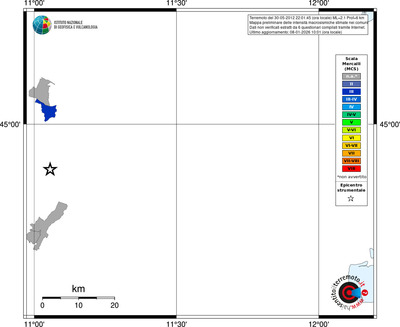 Mappa MCS - territori comuni