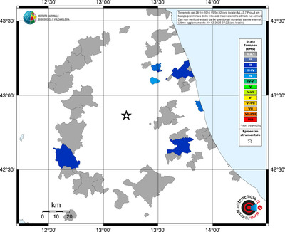 Mappa EMS - territori comuni