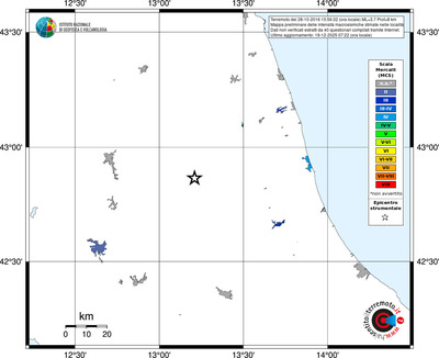 Mappa MCS - territori località