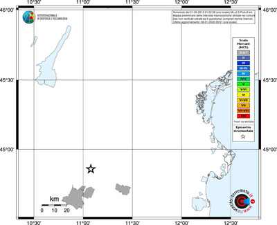Mappa MCS - territori comuni