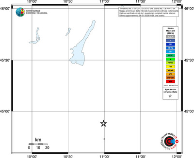 Mappa MCS - territori località