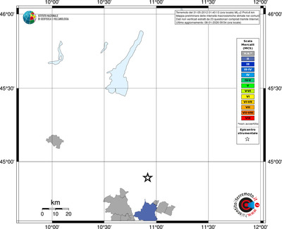 Mappa MCS - territori comuni