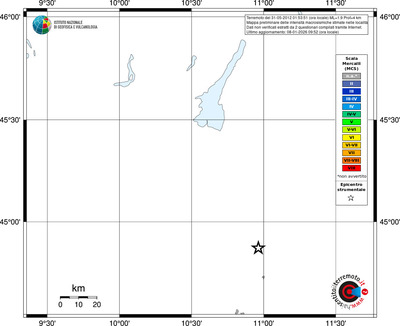 Mappa MCS - territori località