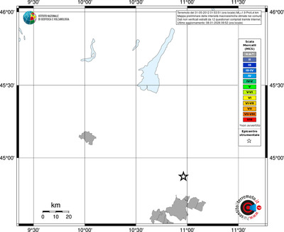 Mappa MCS - territori comuni