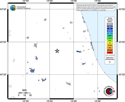 Mappa MCS - territori località
