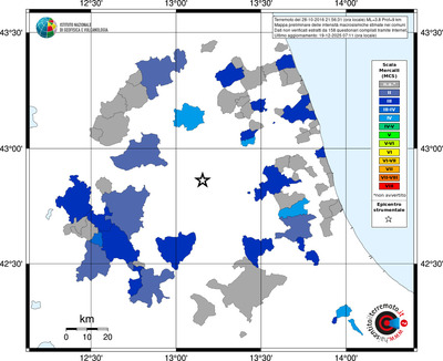 Mappa MCS - territori comuni