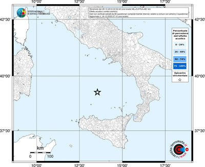 Mappa territorio comunale con almeno 3 questionari