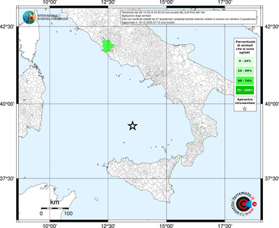 Mappa territorio comunale con almeno 3 questionari