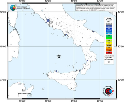 Mappa MCS - territori località