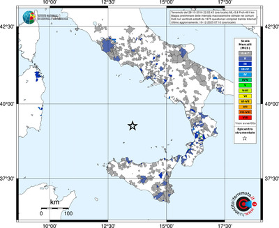 Mappa MCS - territori comuni