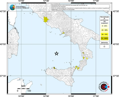 Mappa territorio comunale con almeno 3 questionari