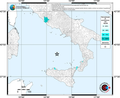 Mappa territorio comunale con almeno 3 questionari