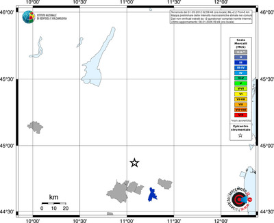 Mappa MCS - territori comuni