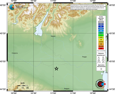 Mappa MCS - località