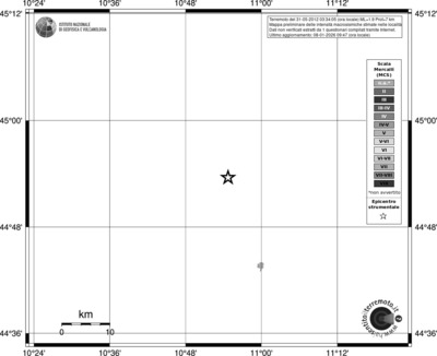 Mappa MCS - territori località