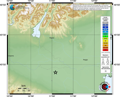 Mappa EMS - località