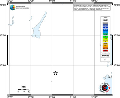 Mappa MCS - territori località