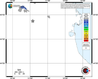 Mappa MCS - territori comuni