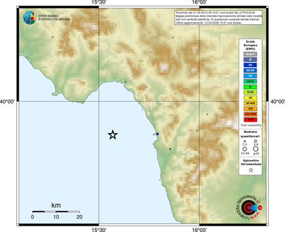 Mappa EMS - località