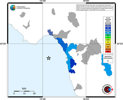 Mappa MCS - territori comuni