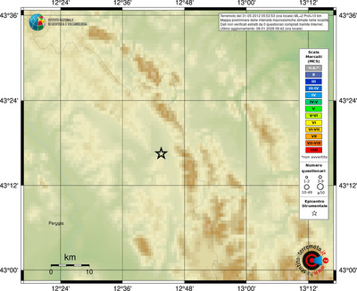 Mappa MCS - località