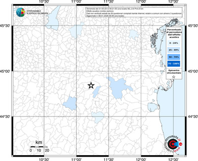 Mappa territorio comunale con almeno 3 questionari