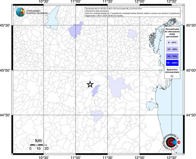 Mappa territorio comunale con almeno 3 questionari
