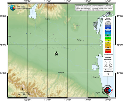 Mappa EMS - località