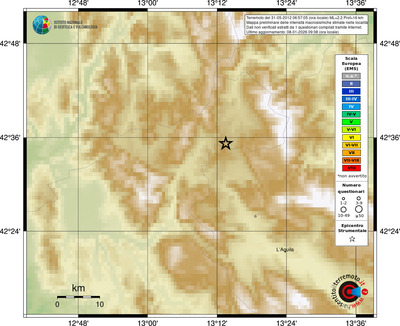 Mappa EMS - località