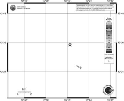 Mappa EMS - territori località