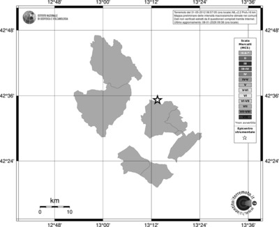 Mappa MCS - territori comuni