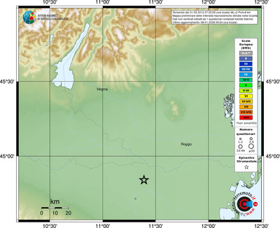 Mappa EMS - località