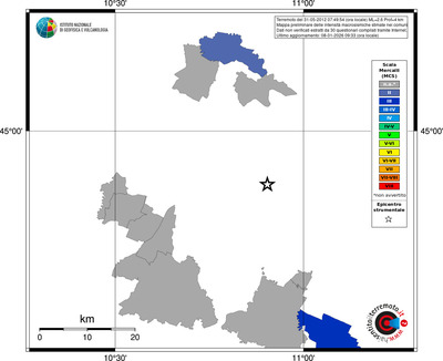 Mappa MCS - territori comuni
