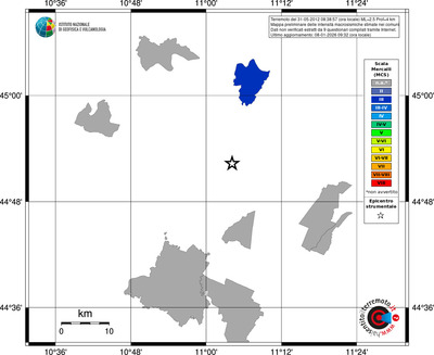 Mappa MCS - territori comuni