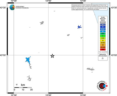 Mappa MCS - territori località