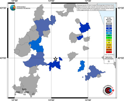 Mappa MCS - territori comuni